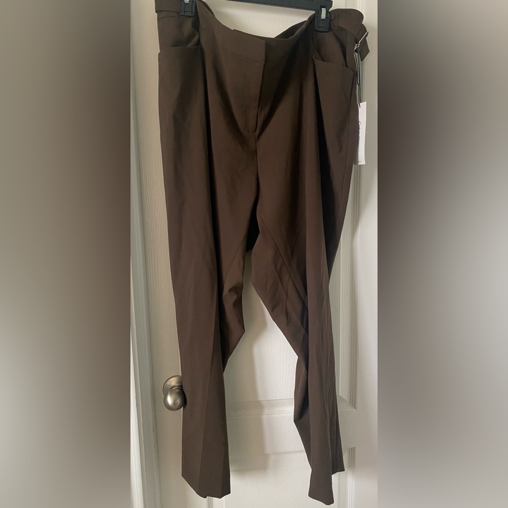 Calvin Klein Women’s Brown dress pants size-20W